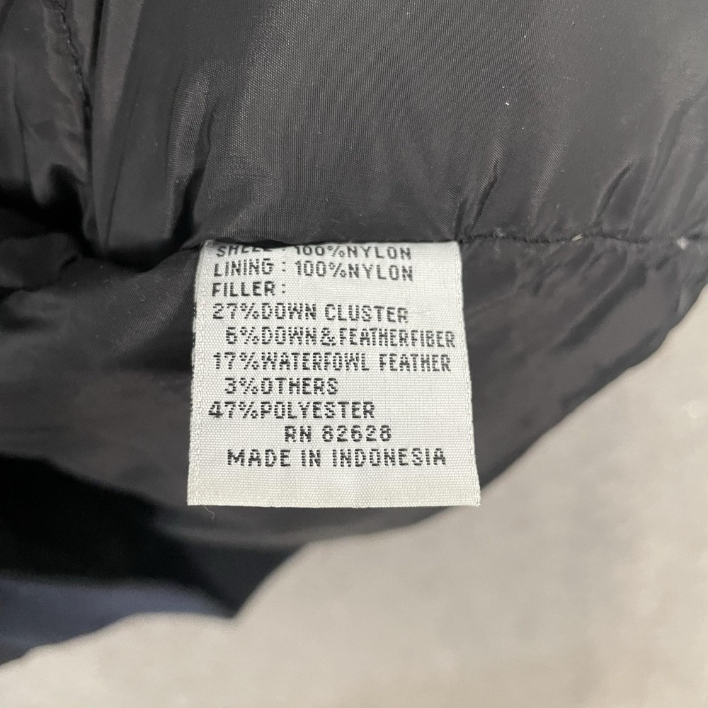 Southpole Jacket Mens XL Black Hooded Down Puffer Bomber Full Zip Winter Nylon - Picture 10 of 12